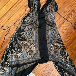 Boho asymmetrical maxi dress